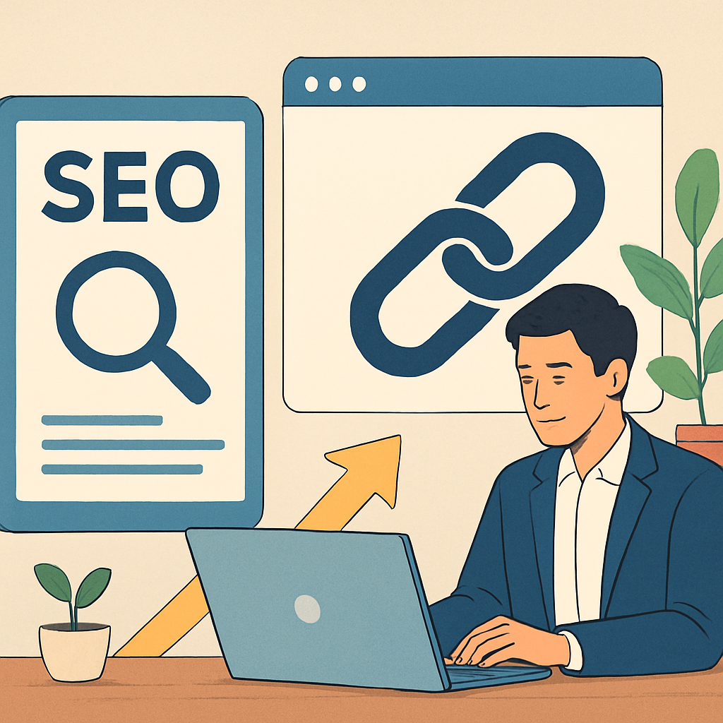 SEO 백링크 전략 이미지