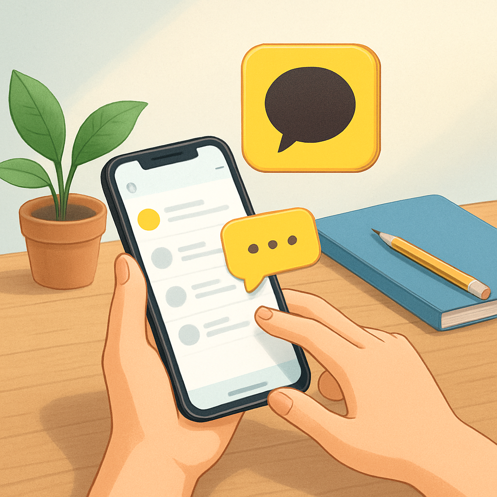 카카오톡 채널 운영 방법 이미지