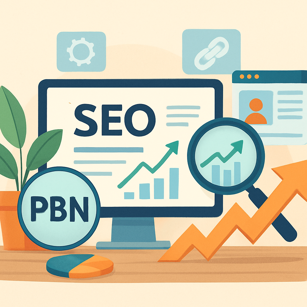 PBN을 활용한 SEO 사례와 효과 이미지