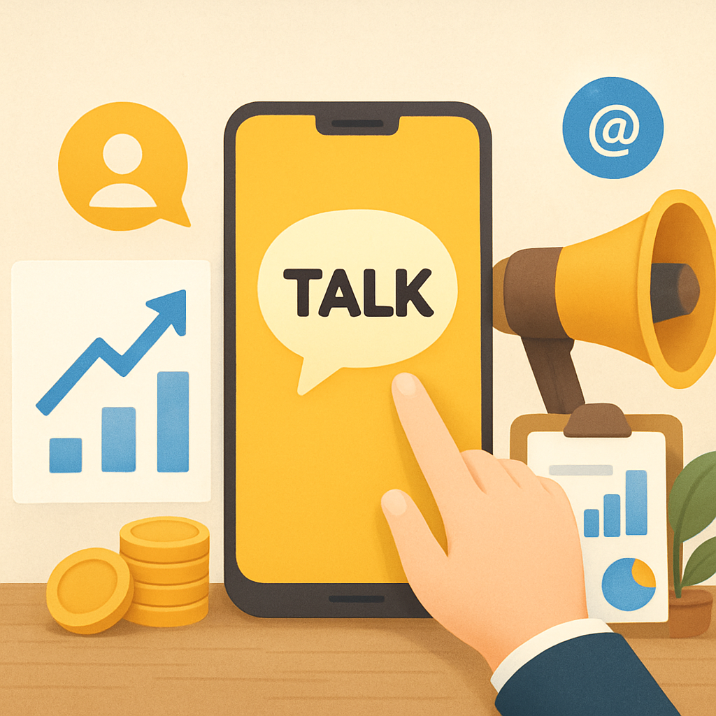 카카오톡 채널 마케팅 전략 이미지