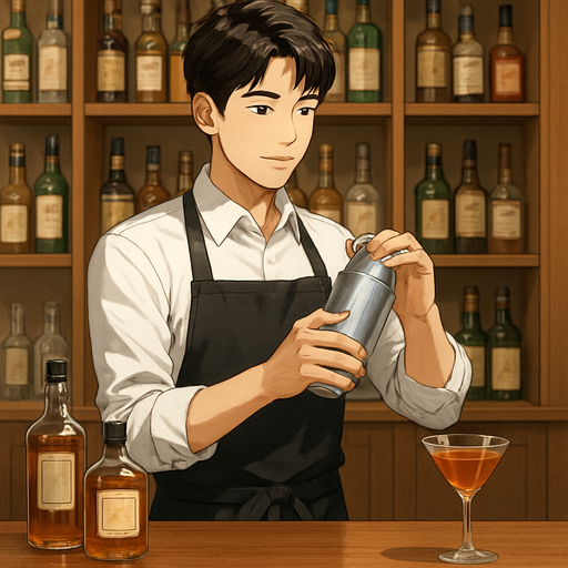 바텐더 아르바이트 이미지